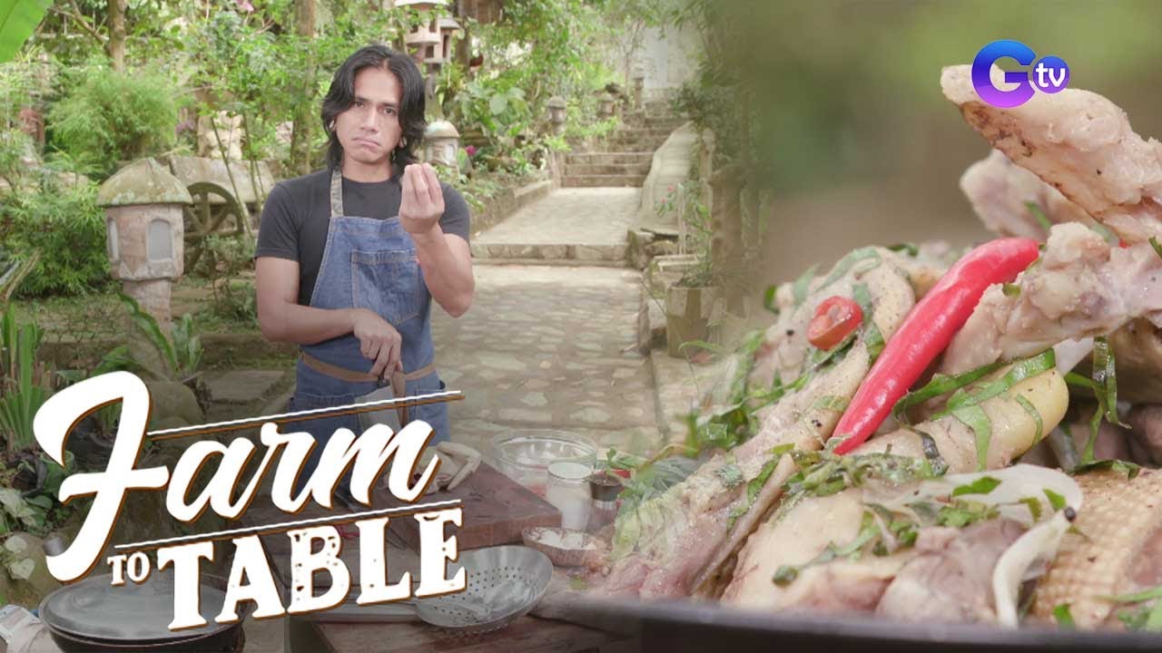 Chef JR Royol cooks &lsquo;Boiled Duck with Sawtooth Coriander&rsquo; | Farm To Table