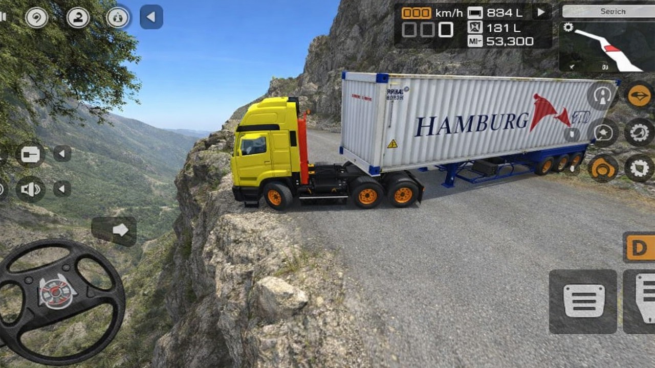 Real UD Quester Truck Simulator Gameplay – Realistic Truck Driving Game | Indo Drive Games