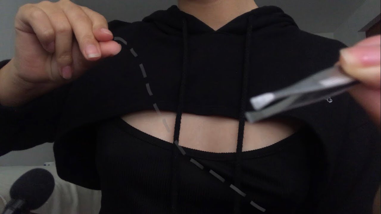 asmr plucking away your negative energy fast and aggressive 