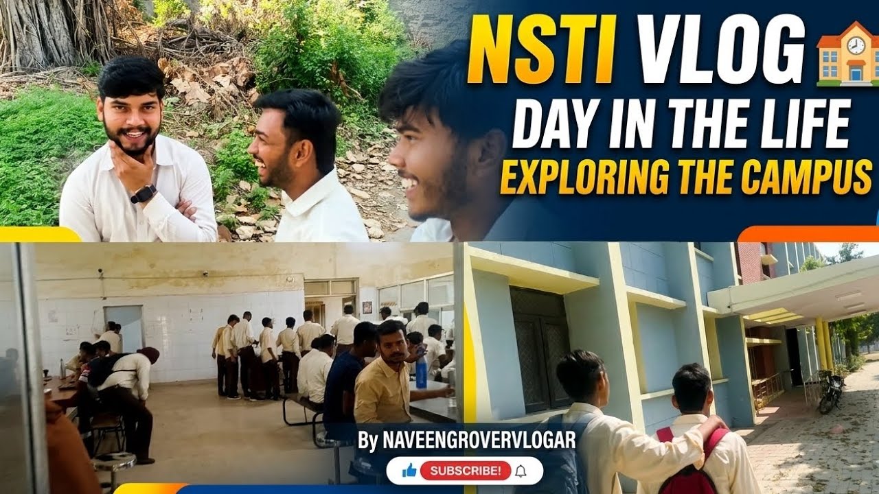 NSTI vlog Day in the life exploring the campus ✌️❣️