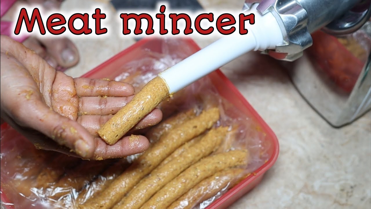 meat mincher anex AG  2049 meat grinder and vegetable cutter