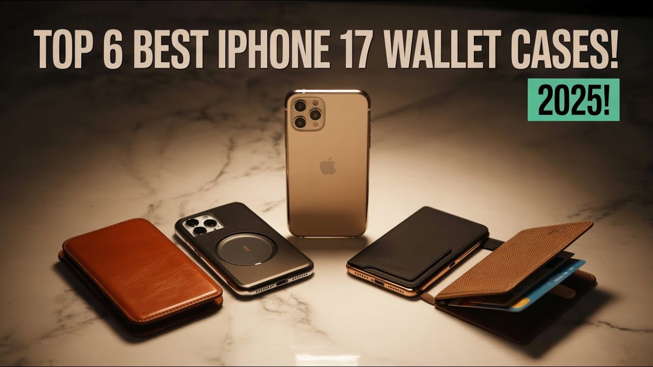 6 лучших чехлов-кошельков для iPhone 17!