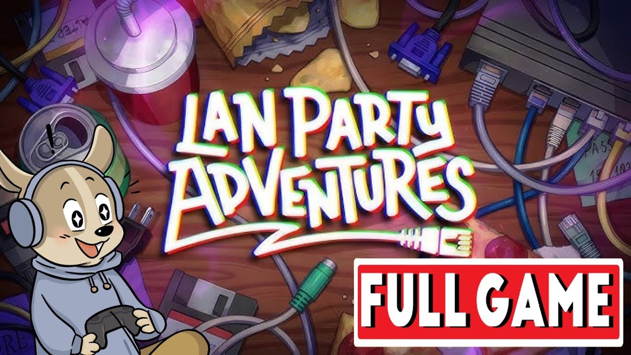 LAN Party Adventures Gameplay Walkthrough FULL GAME + ALL ENDINGS  [NO COMMENTARY]
