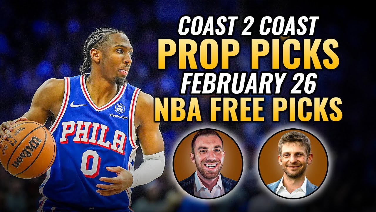 Will Tyrese Maxey Carry the 76ers over the Miami Heat? | NBA Player Props & Best Bets (2/26/26)