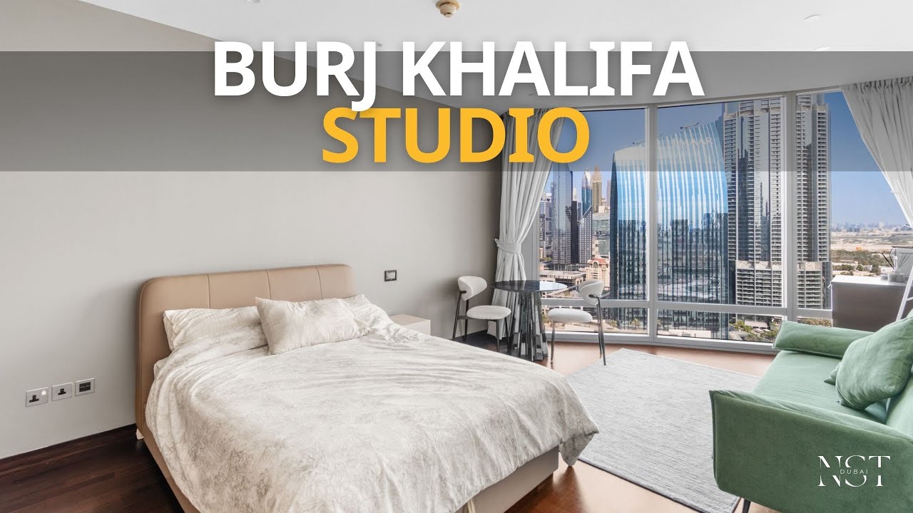Burj Khalifa Studio | Fully Furnished Apartment Tour