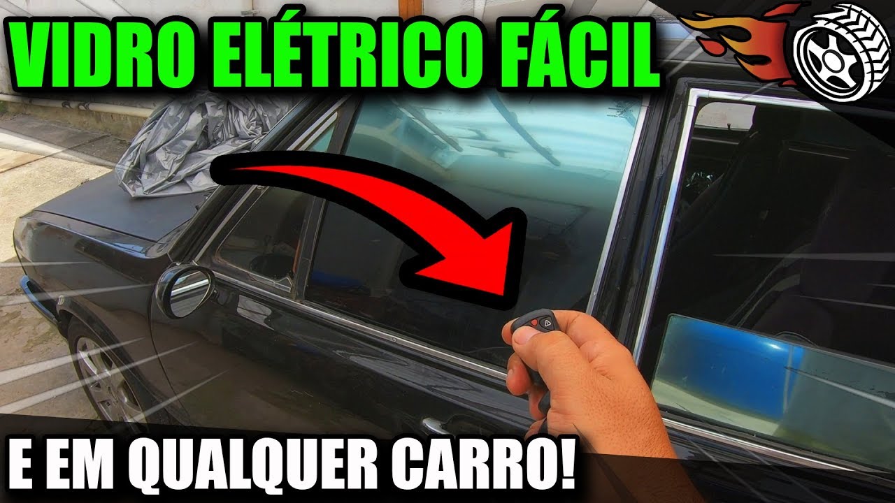 Dica: Como instalar Vidro Elétrico em QUALQUER CARRO? Até Antigos Fácil - Milan Dark