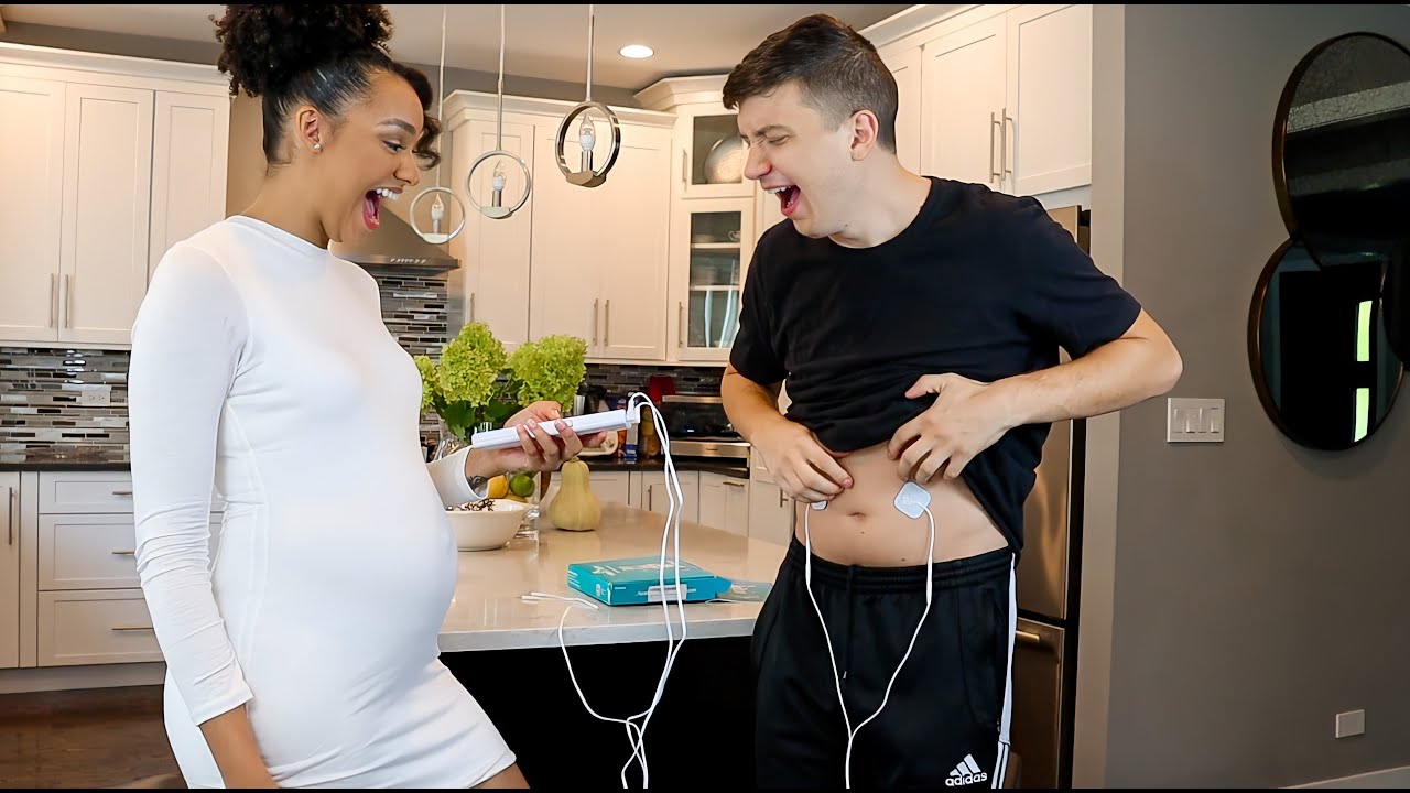 BOYFRIEND EXPERIENCES THE PAIN OF GIVING BIRTH!!! *HILARIOUS*