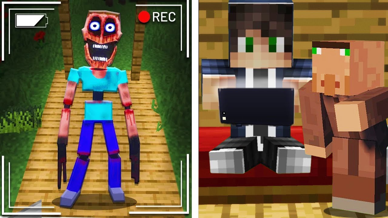 UHAVTILI SMO STRAŠNOG IMITATORA KAMEROM U MINECRAFTU!!!