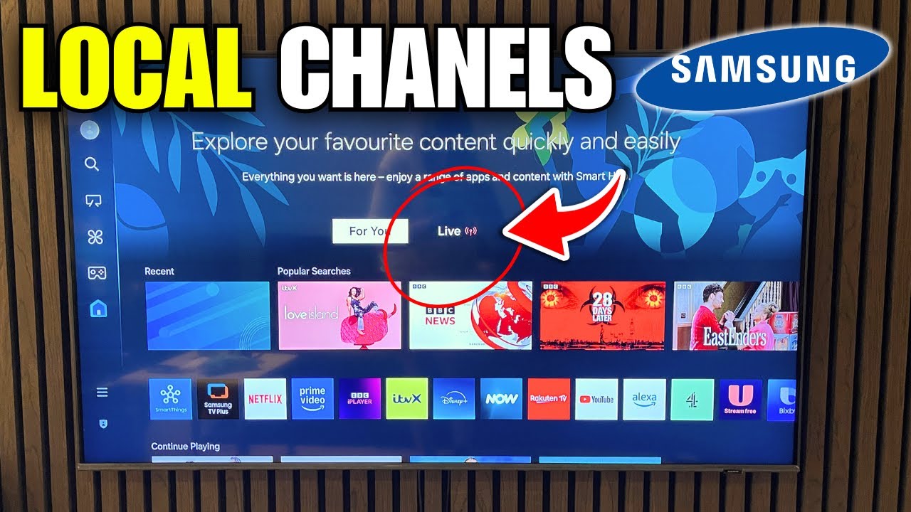 How To Get Local Channels On Samsung Smart TV
