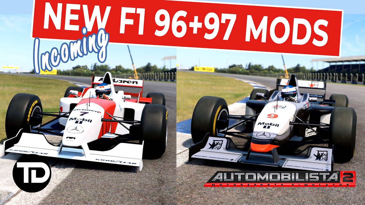 НОВЫЕ МОДЫ F1 (F-V10 Gen1) 1996 + 1997 годов для Automobilista 2 поразят вас до глубины души | Эк...