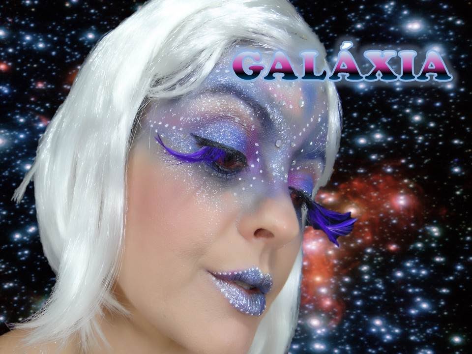 MAQUIAGEM GAL&Aacute;XIA POR RENATA MONTEIRO - MAQUIAGEM ART&Iacute;STICA