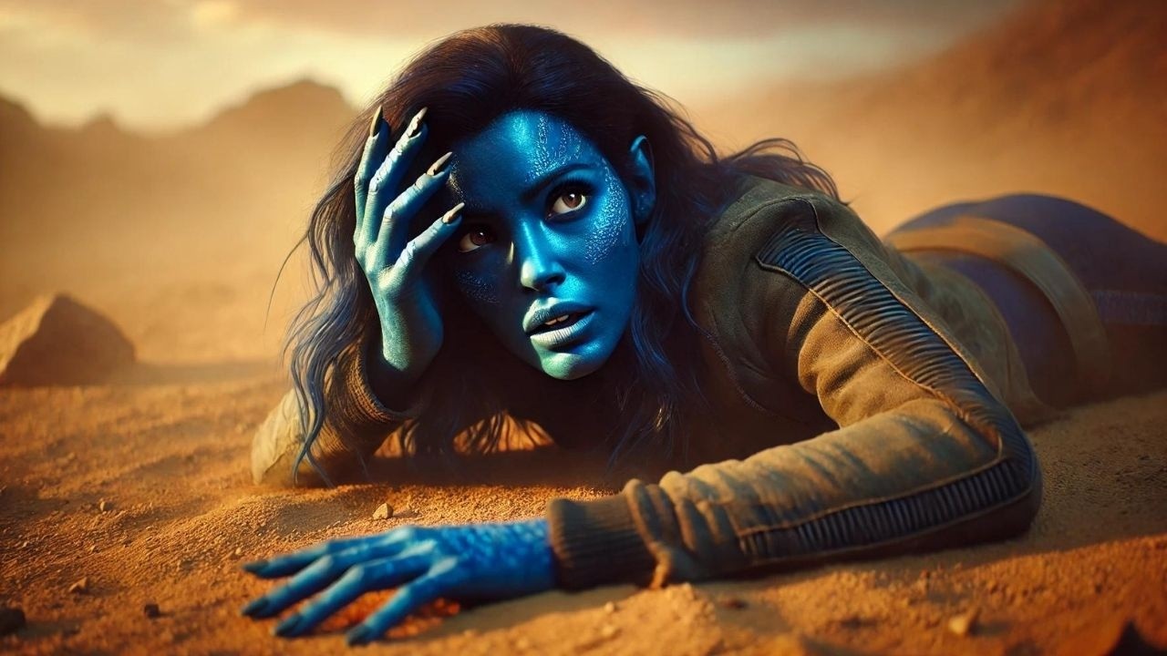 Alien Woman Left To Death On A Planet With Wild Creatures Until The Human Saved Her! Sci-Fi Story