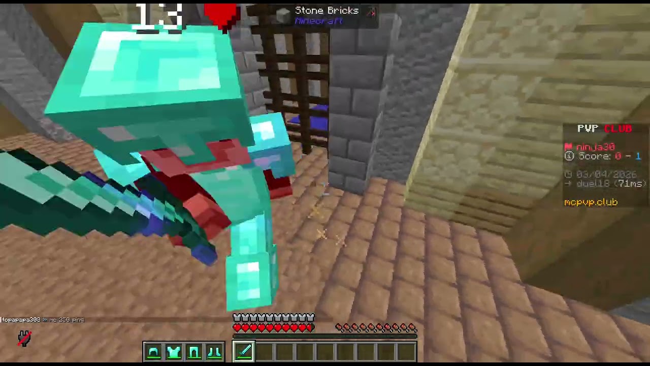 Minecraft pvp
