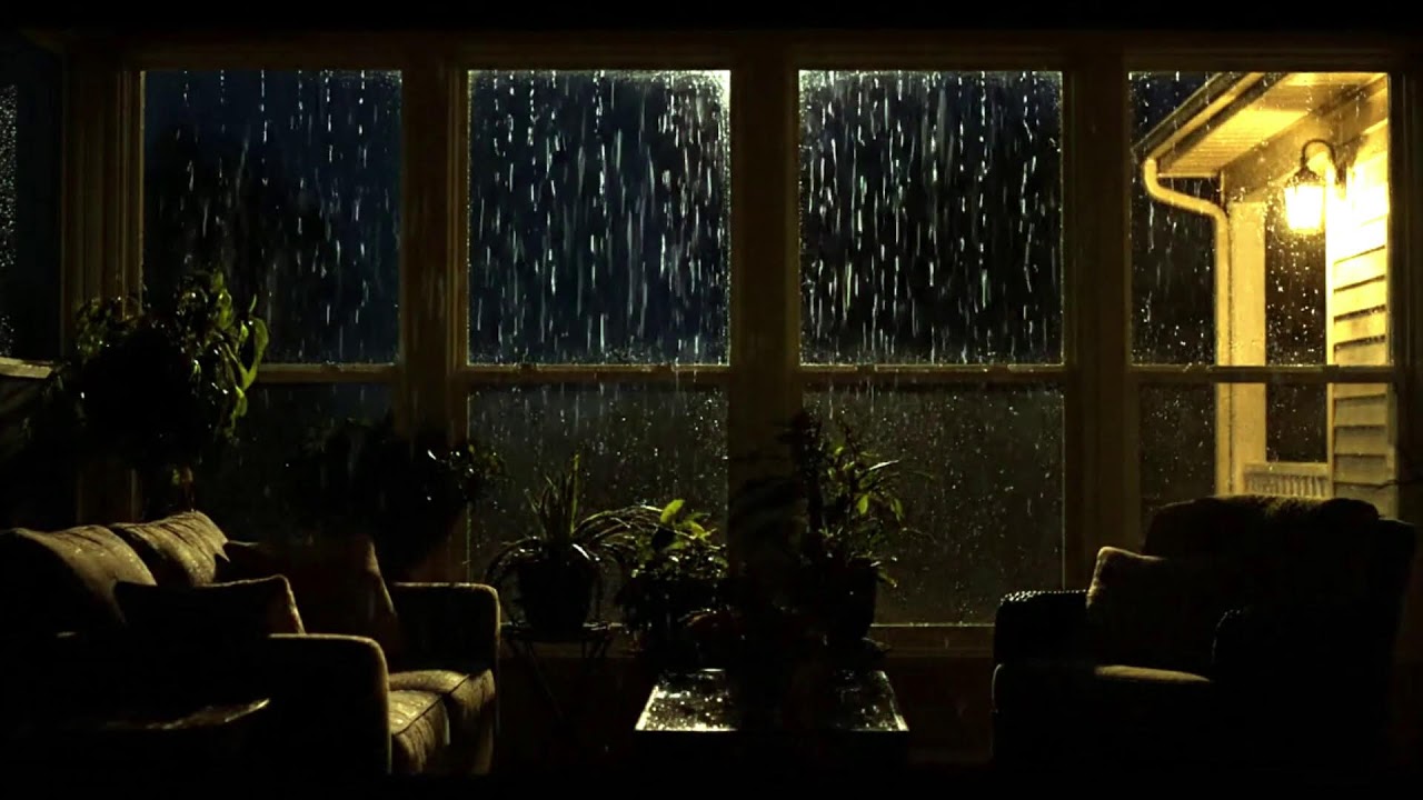 Thunder Storm Smooth Piano Night ｜ Cafe Ambience ⚡🎹🌙☕🌧️✨💫