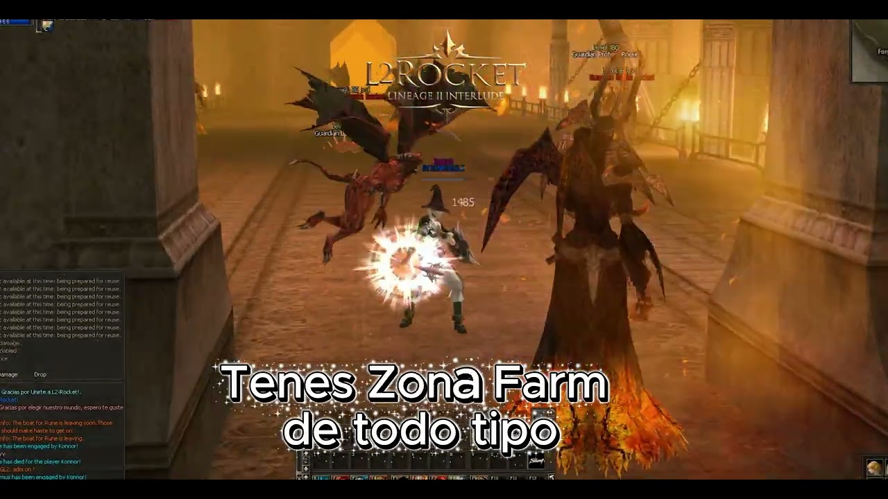 L2 ROCKET VENITE A CONOCER EL SERVER MAIN CLASS #interlude #gamer #fyp #mmorpg