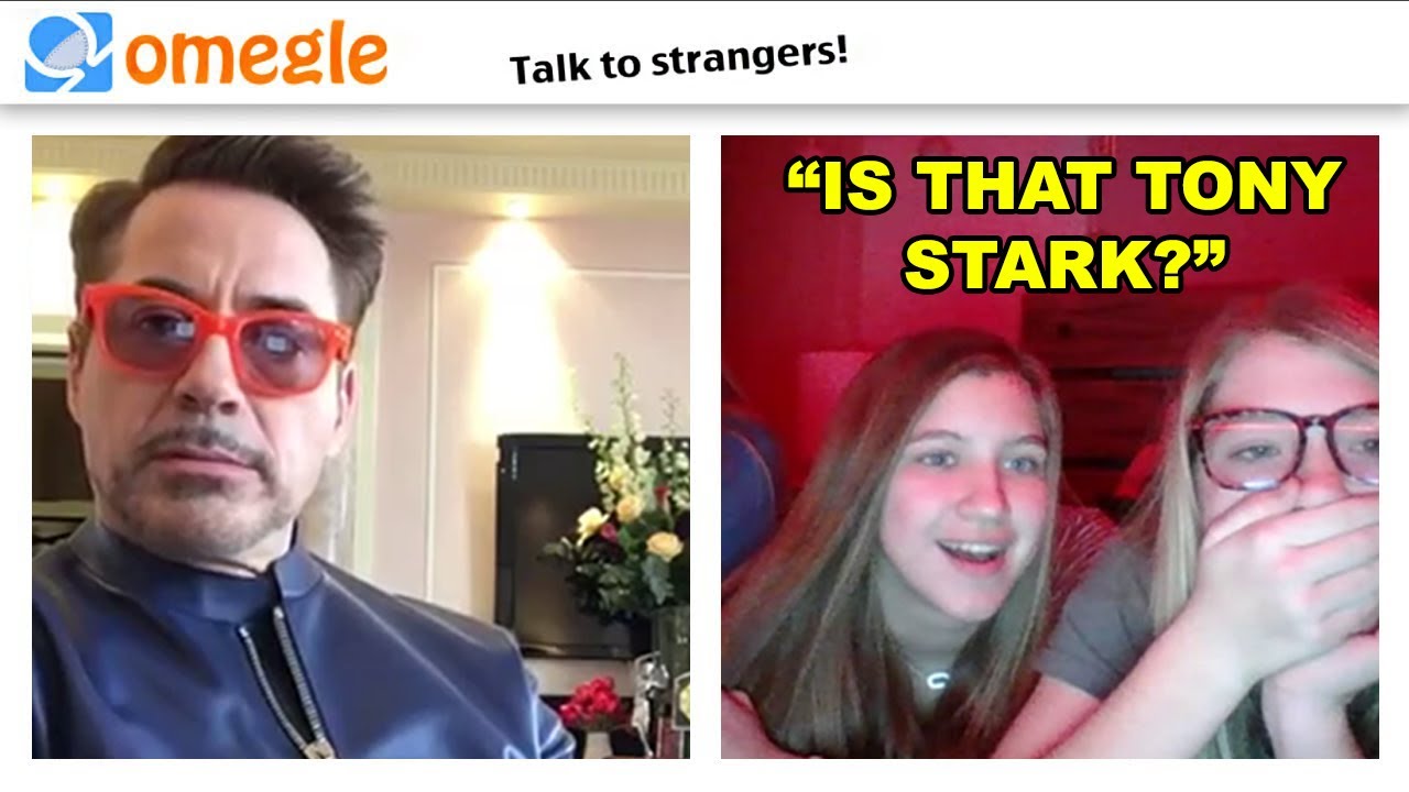 Tony Stark JUMPSCARE PRANK on Omegle !