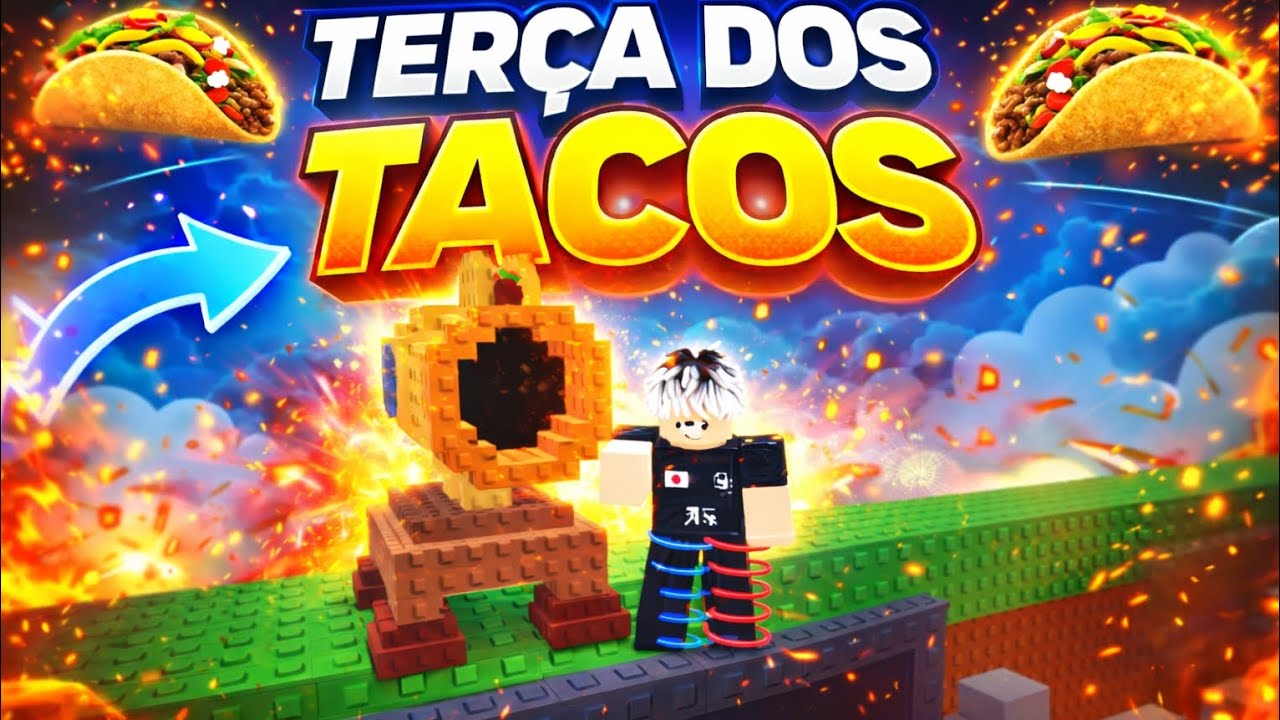 Terça dos tacos veio 2 secret Lucky block (veio esok?)