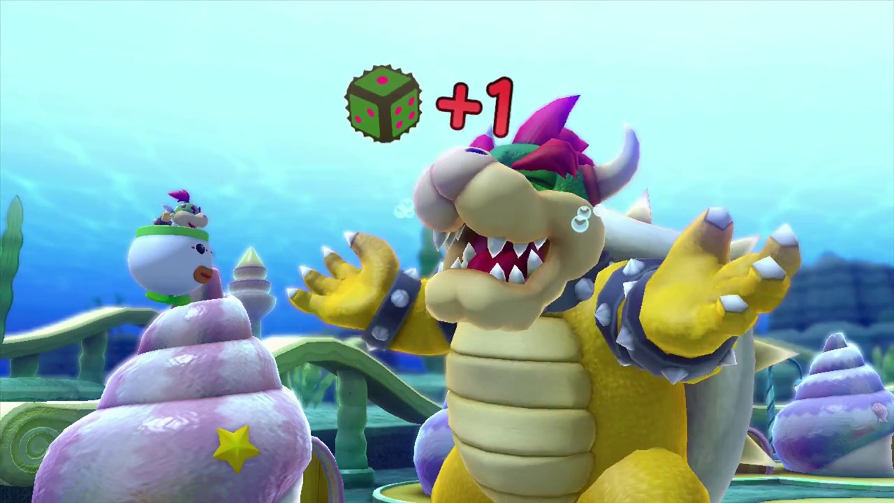 Mario Party 10 Bowser Party #18 Daisy, Rosalina, Toadette, Mario Whimsical Waters Master Difficulty