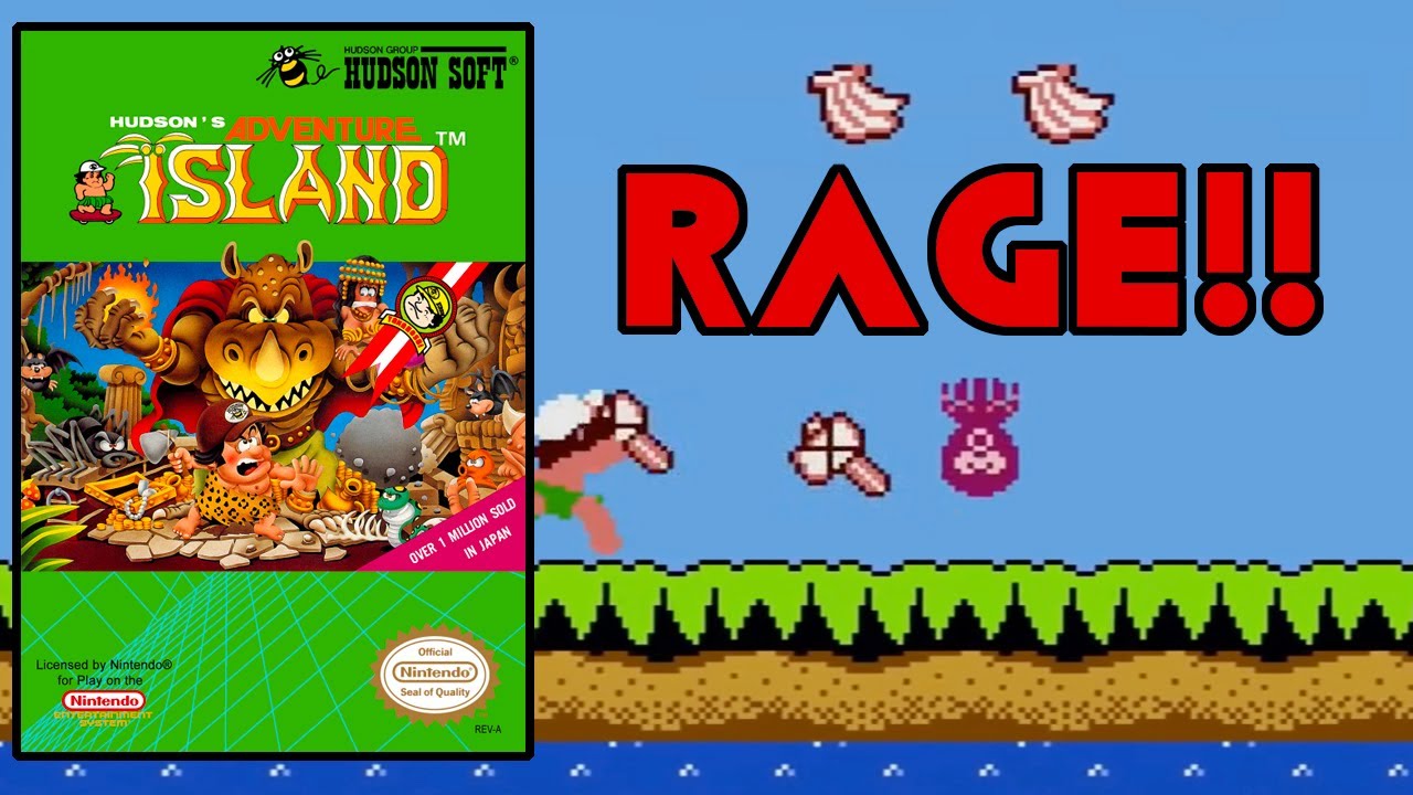 Mike Matei Rage Compilation - Adventure Island 1 & 2 (NES)