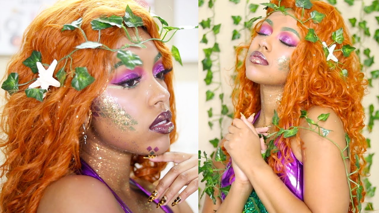MERMAID HALLOWEEN TUTORIAL 🧜‍♀️