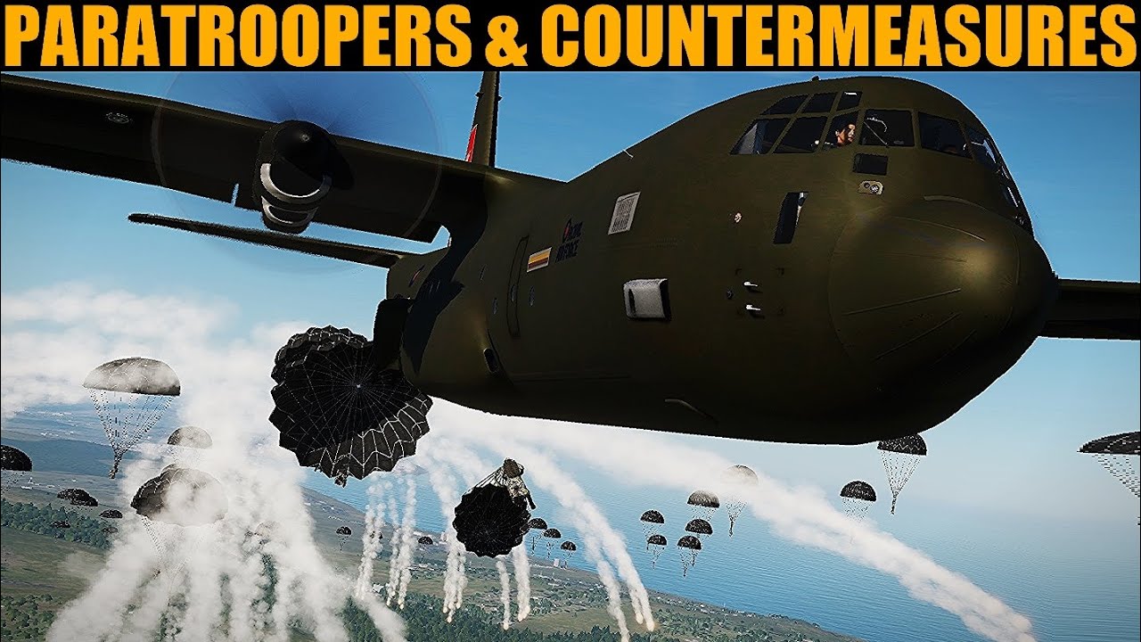 C-130 Hercules Mod: Руководство по десантникам и средствам противодействия | DCS WORLD