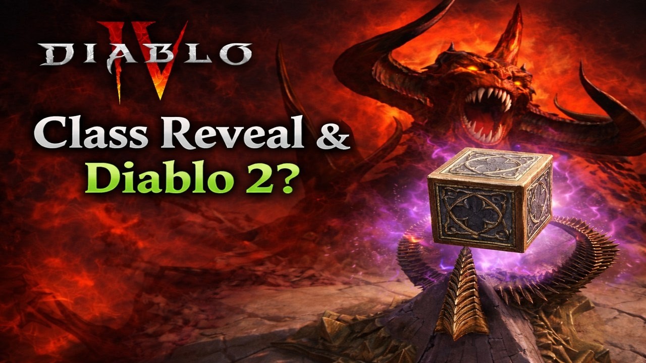 Expansion 2 Class Reveal New Endgame & Diablo 2 NEWS!