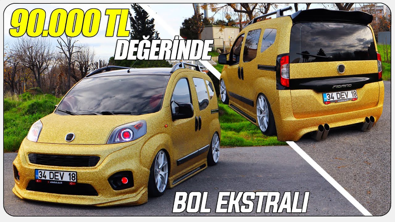 TÜRKİYE'DE İLK DİAMOND KAPLAMALI FİAT FİORİNO | BOŞ PAKETİ FUL PAKETE ÇEVİRMEK