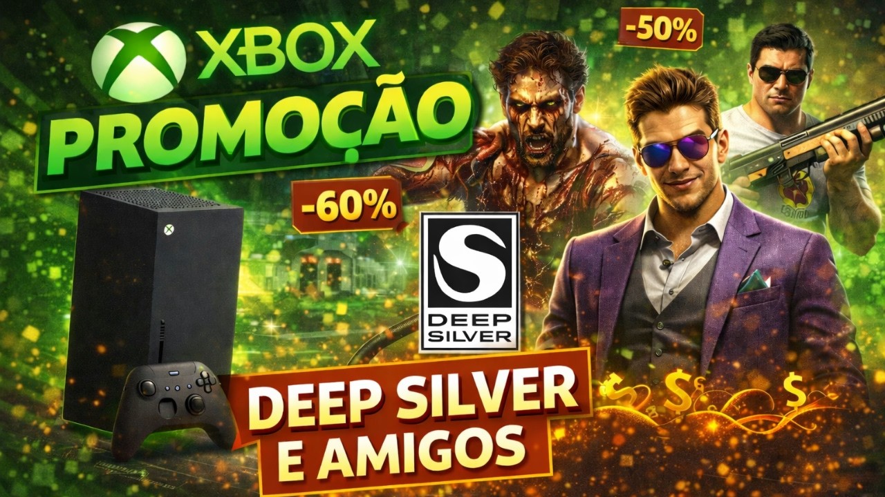 Corre que tá barato! Promoção Deep Silver e Amigos 🎮💰