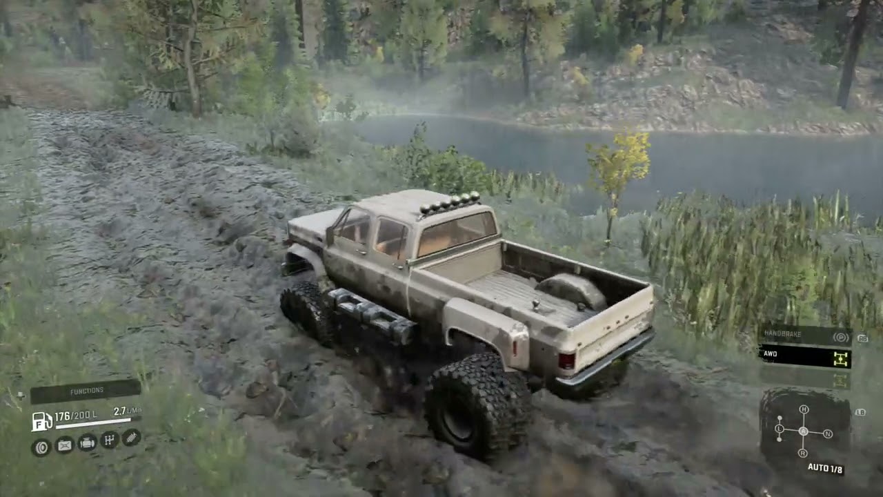 Chevy C60 in snowrunner is insane 