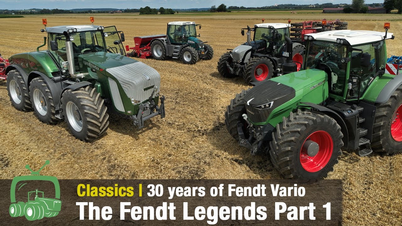 Legends Part 1: Fendt 828 Evo & Fendt 926 Favorit Vario | 30 Years of Fendt Vario Tractors