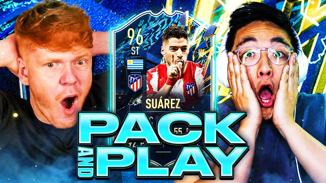 Thanks @Itsitsjames CLUB = FINISHED 😡 96 TOTS Luis Suarez PACK N PLAY - ULTIMATE TEAM