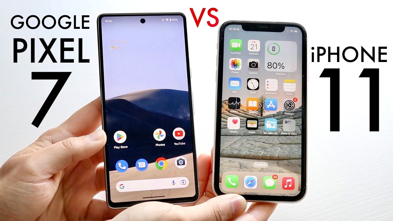 Google Pixel 7 Vs iPhone 11! (Comparison) (Review)