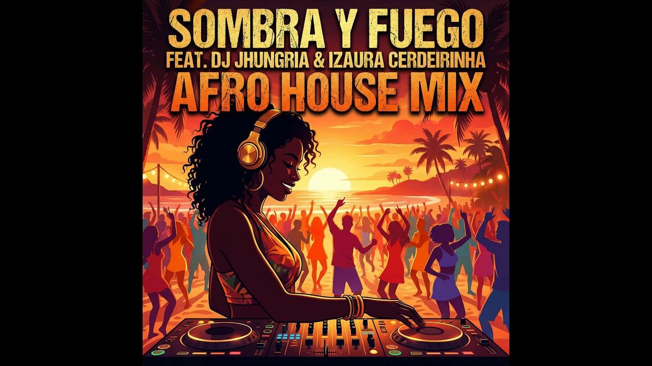 Sombra y Fuego Feat  DJ JHungria & Izaura Cerdeirinha Afro House Mix