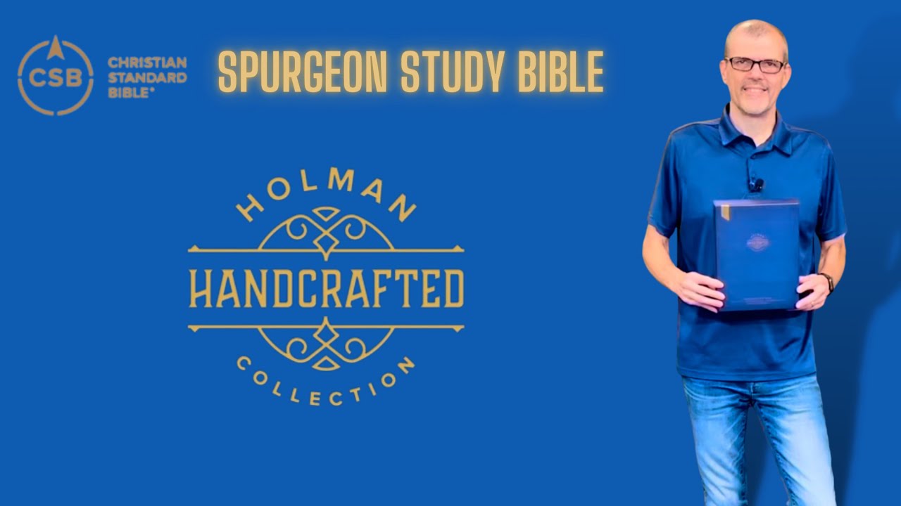 CSB Spurgeon Study Bible - Holman Handcrafted Collection