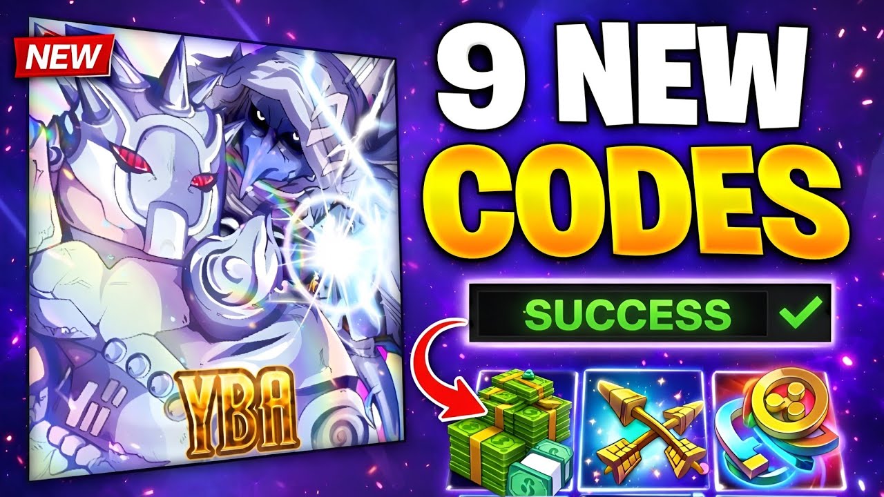 ⚡ ALL NEW CODES! YBA CODES | ALL WORKING YOUR BIZARRE ADVENTURE CODES | FREE REWARDS