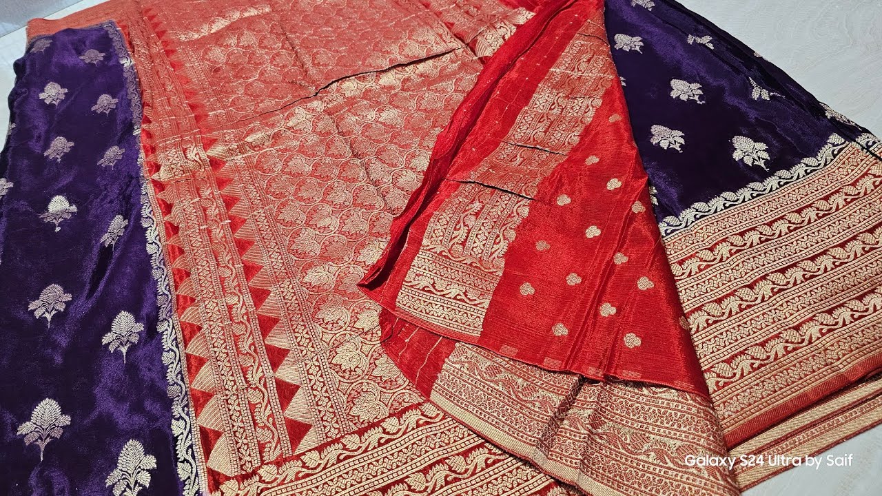 2 March💐 beautiful pure sarees collection 💐wtsp no 98855 25782 💐