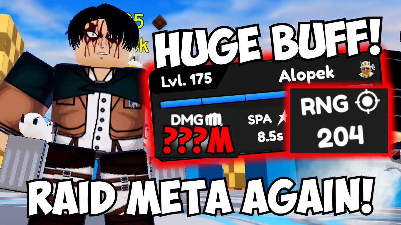 Levi 6 Star's New Buff Made Him RAID META AGAIN! | ASTD Showcase