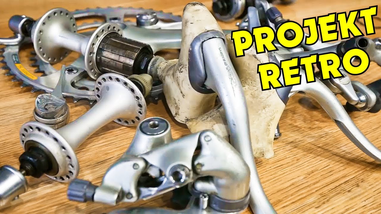 Projekt retro za 500 zł! Renowacja zabytkowej, 30-letniej grupy Shimano 105. Cz.1 - napęd.