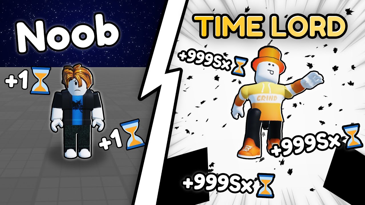 I Became The Time Lord in Waste time - Roblox