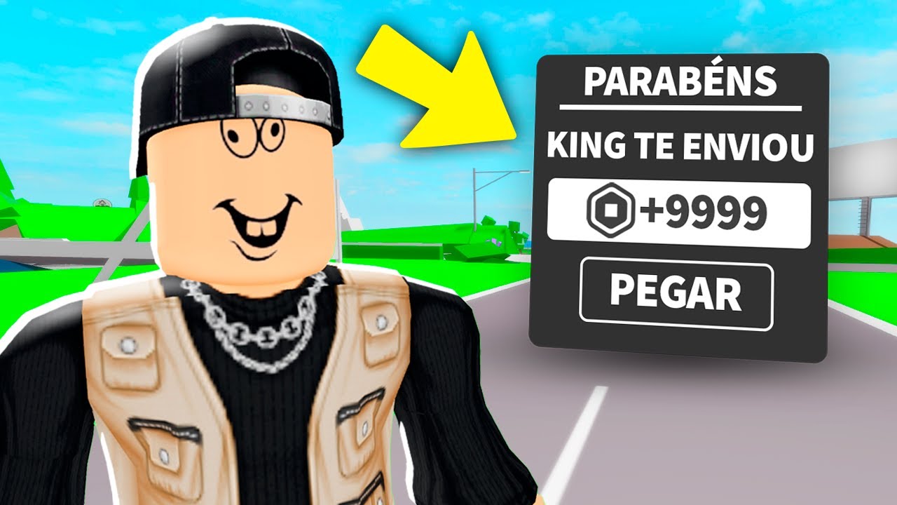 DOEI ROBUX PARA MEU AMIGO no BROOKHAVEN!