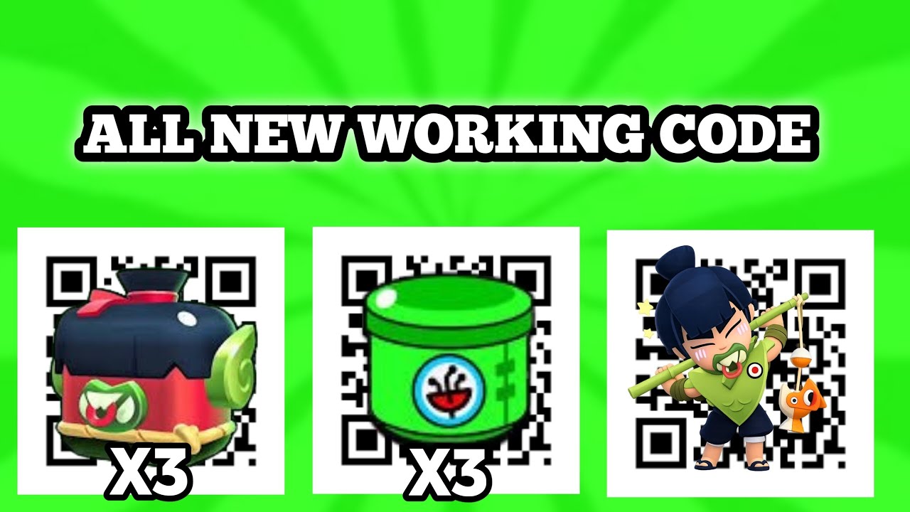 НОВЫЕ 2026 😱 ВСЕ НОВЫЕ РАБОЧИЕ КОДЫ 🥳 BRAWL STARS НОВЫЕ QR-КОДЫ 🤩 ОБНОВЛЕНИЕ 2026