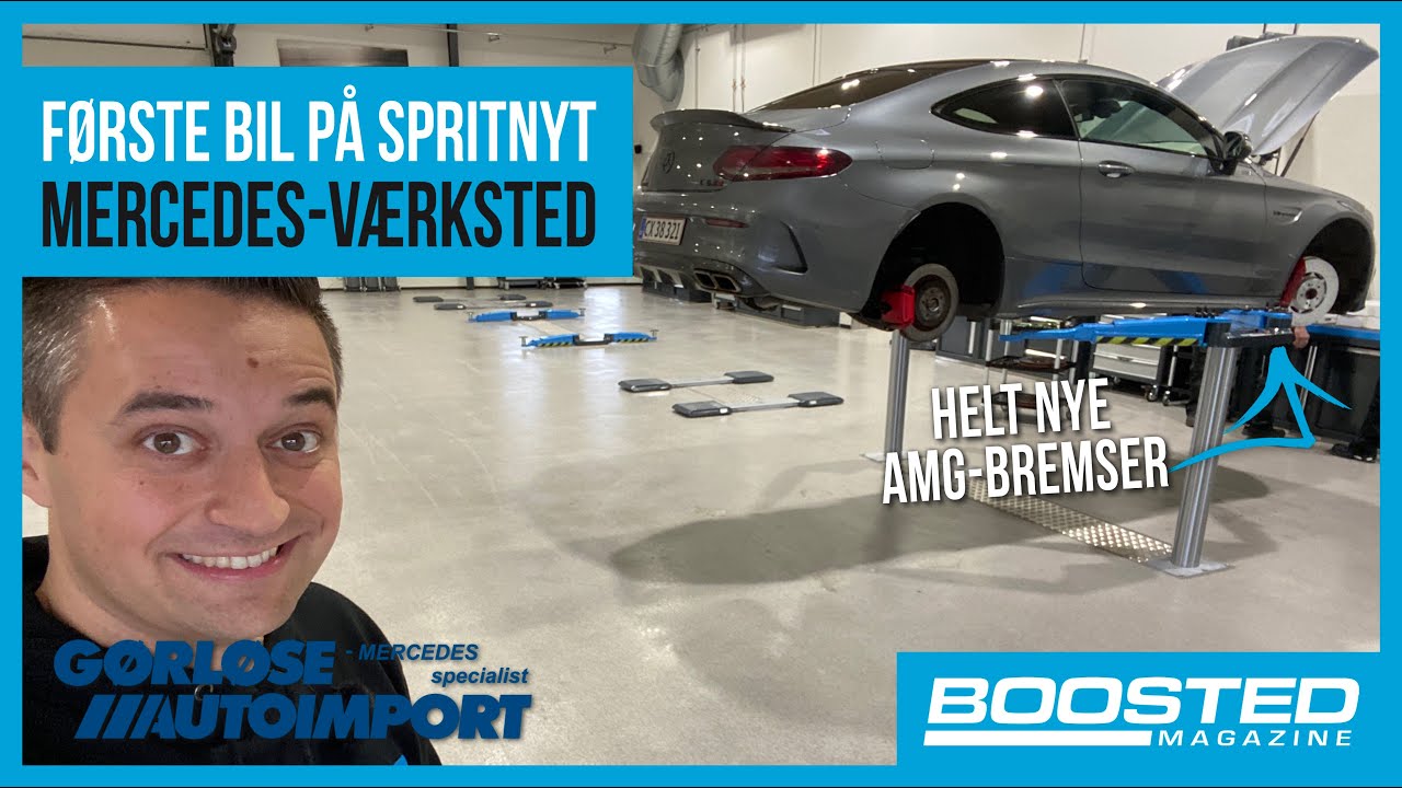 Kom med ind på Danmarks nyeste Mercedes-Benz værksted!