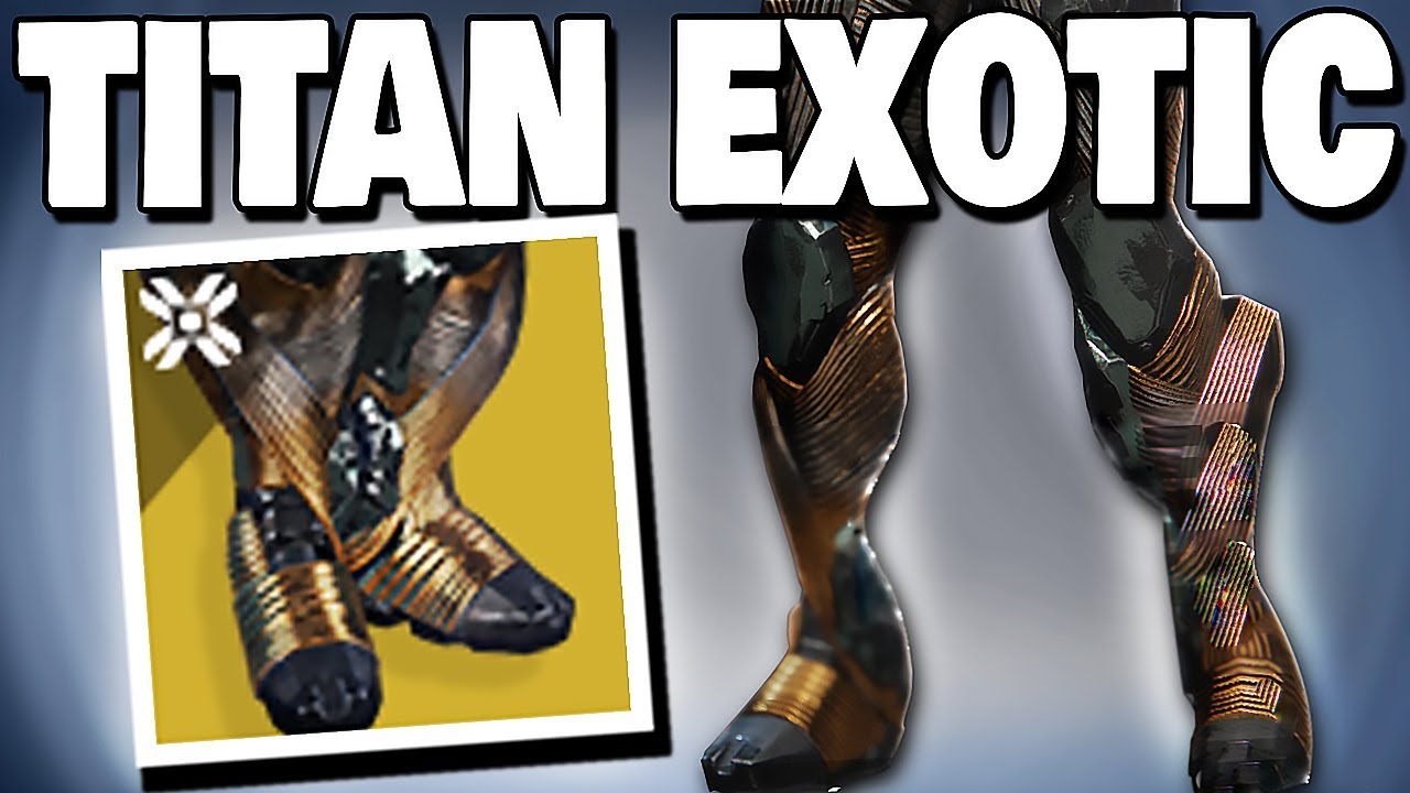 Destiny 2 - THE NEW TITAN EXOTICS ARE INSANE *BROKEN* !!
