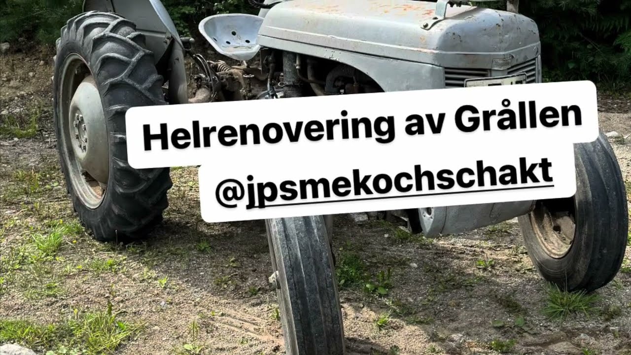 Del 3 Grålle renovering. Får hem delar & hur du byter topplockspackning!