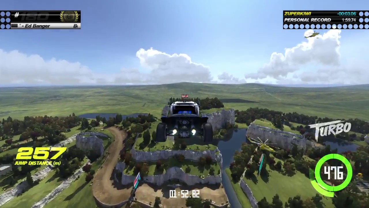 Trackmania Turbo - track #180 - gold medal