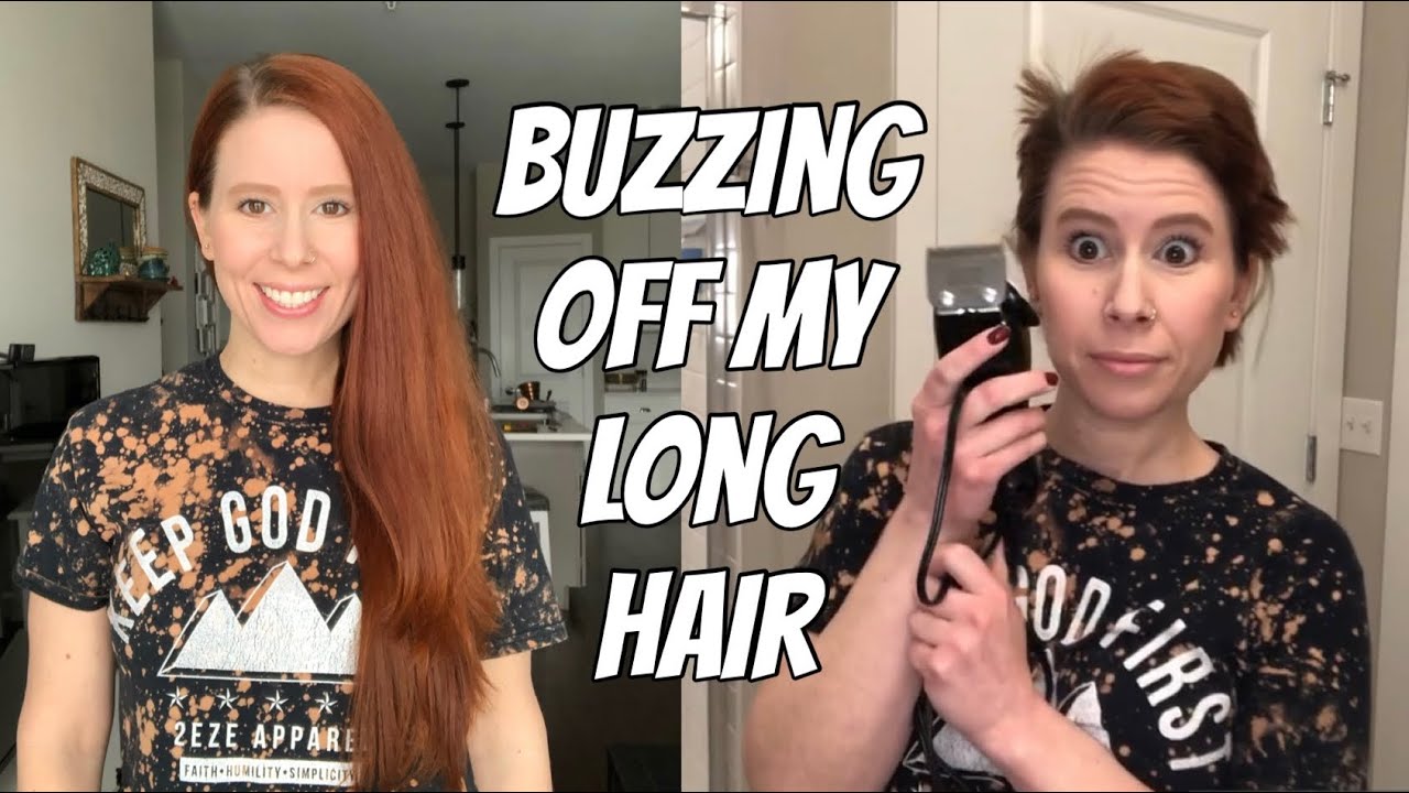 Брею голову! Сбриваю свои супердлинные волосы 💇‍♀️