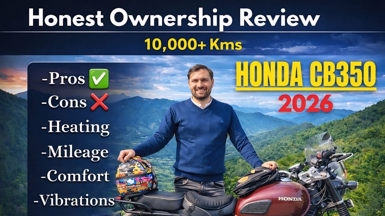 Honda CB350 Real Ownership Review After 10,000+ KM 2026 | Pros & Cons | Is it Worth Buying ?
