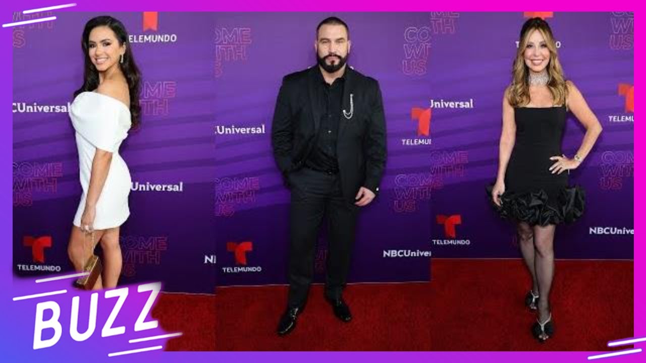 Los mejores 'looks' en la alfombra roja del Upfront de Telemundo | Buzz