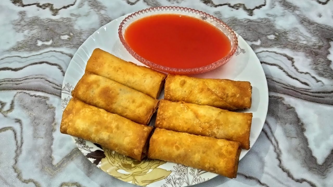 Chicken Roll Recipe By Cooking With Misbah/spring roll recipe/Ramzan special recipe/Ramzan recipes/