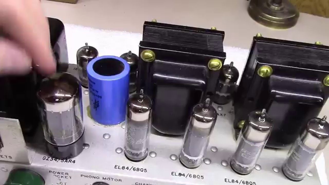 Another Pilot 232 EL84 Tube Amplifier Project - BG041